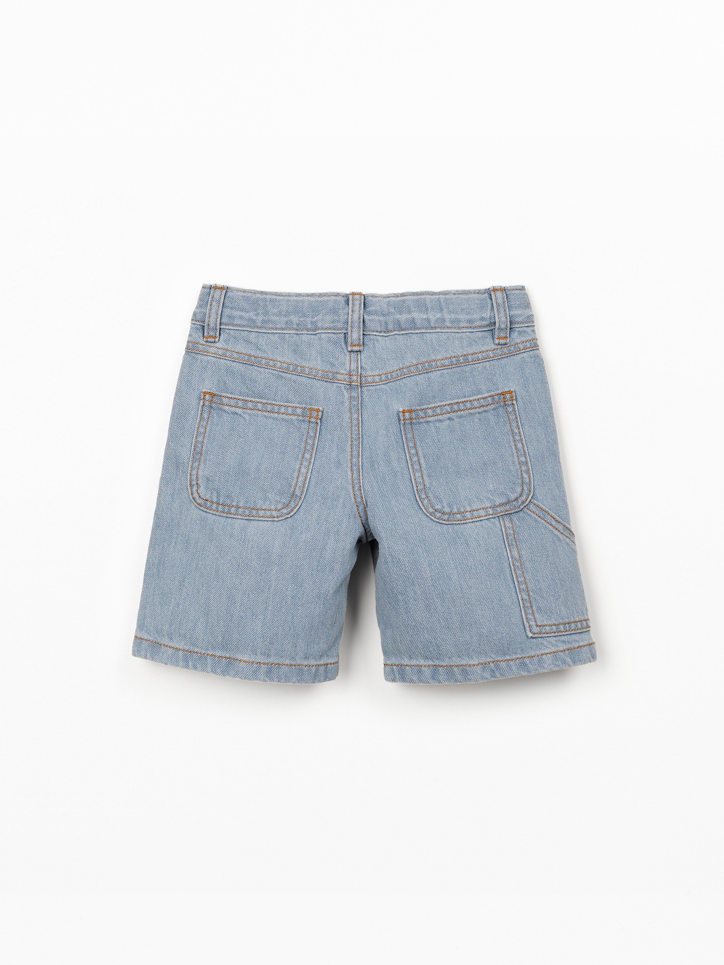 Pantaloncini in denim con cintura regolabile