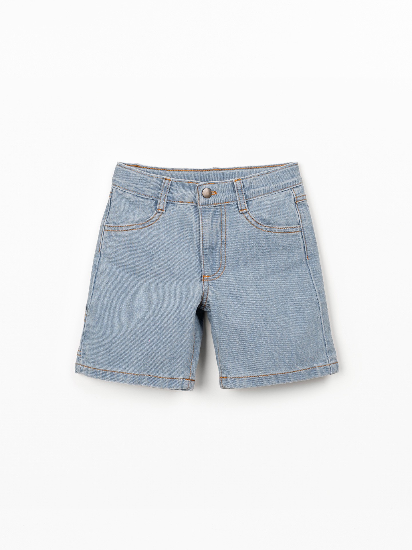 Pantaloncini in denim con cintura regolabile