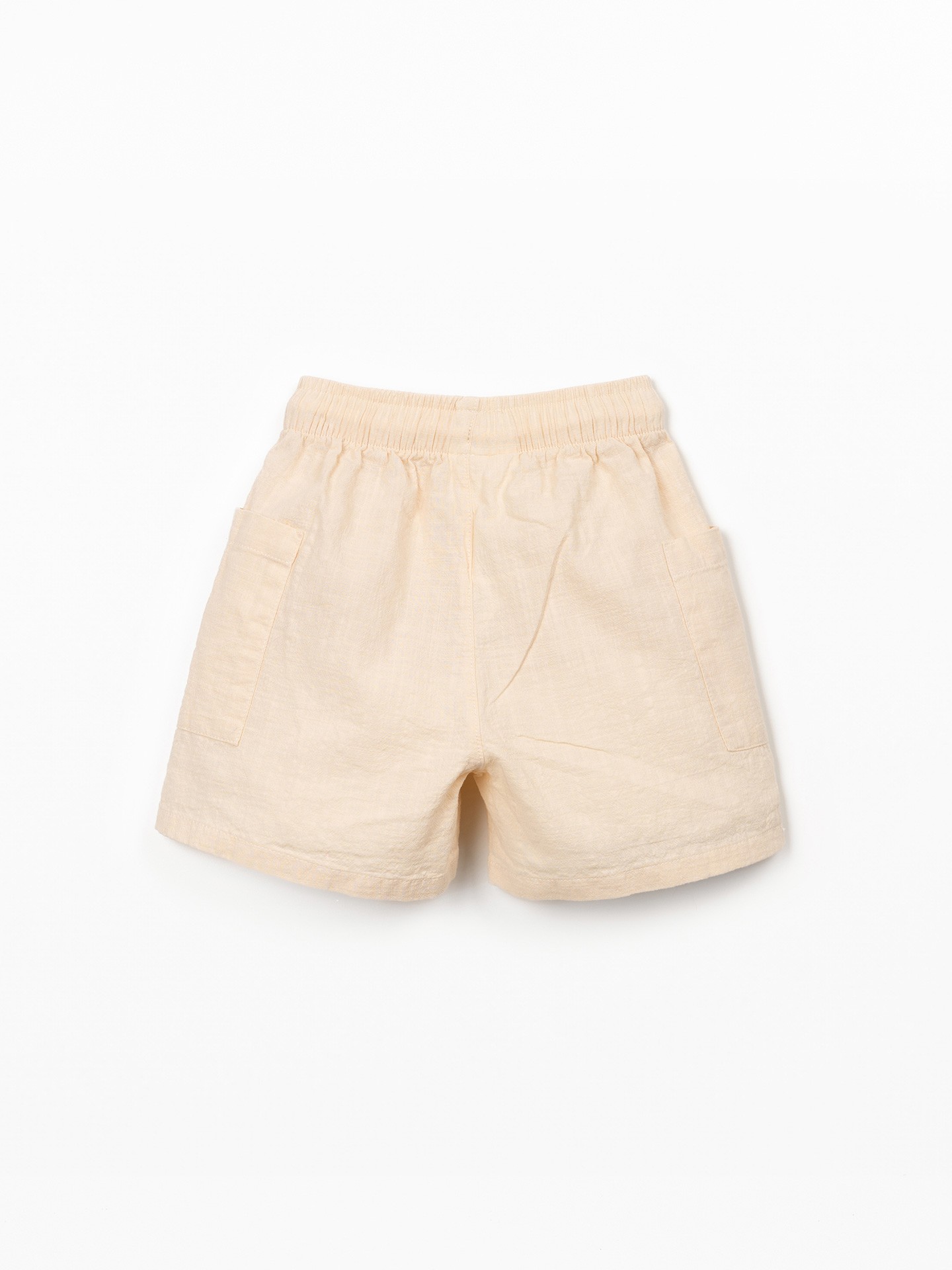 Pantaloncini in tessuto con cordino regolabile