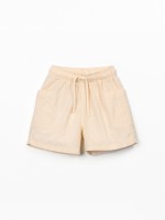 Pantaloncini in tessuto con cordino regolabile