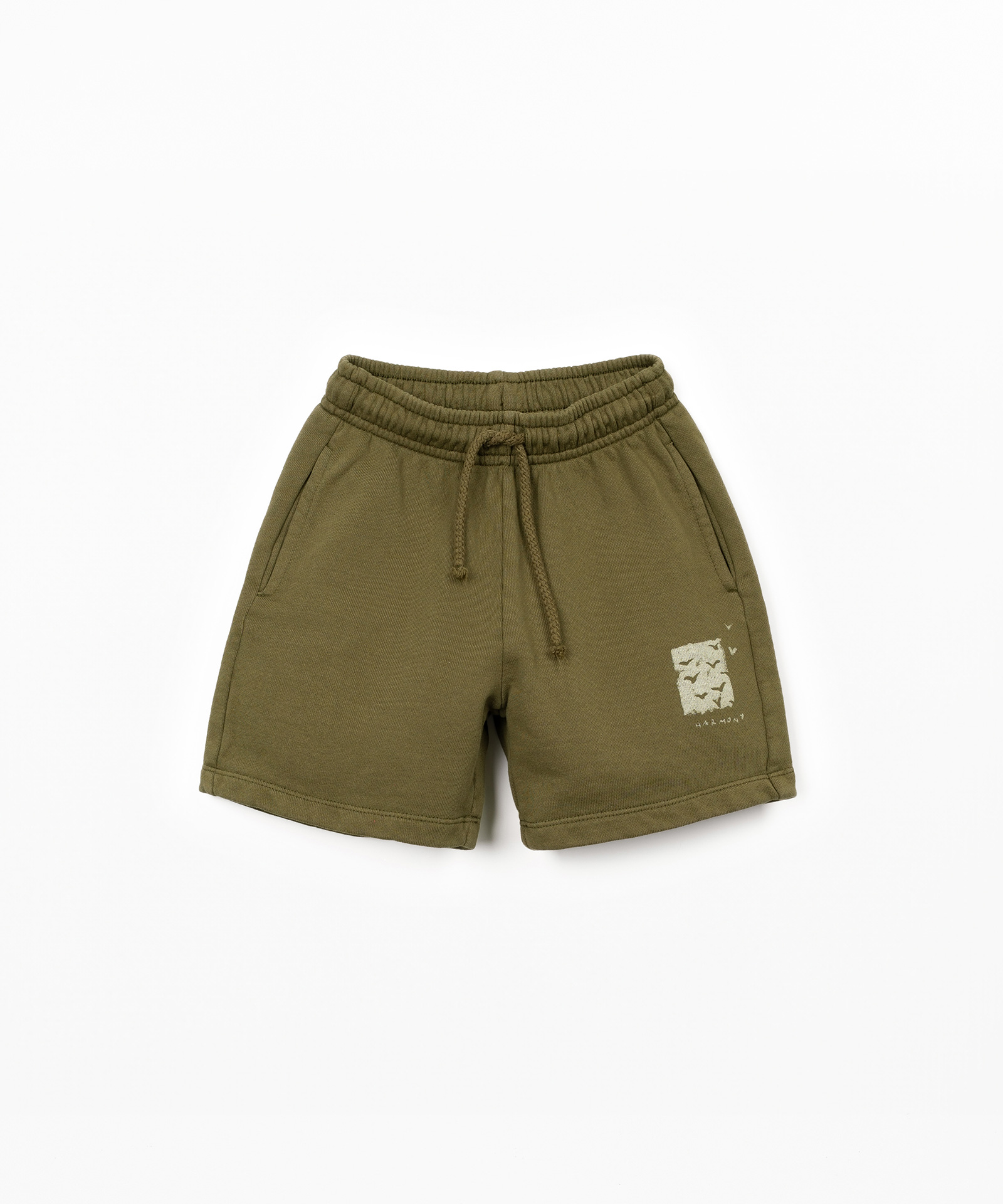 Shorts with front print