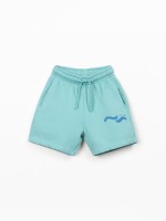 Pantaloncini con disegno frontale