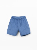 Calção de malha com bolsos Calção de malha com bolsos