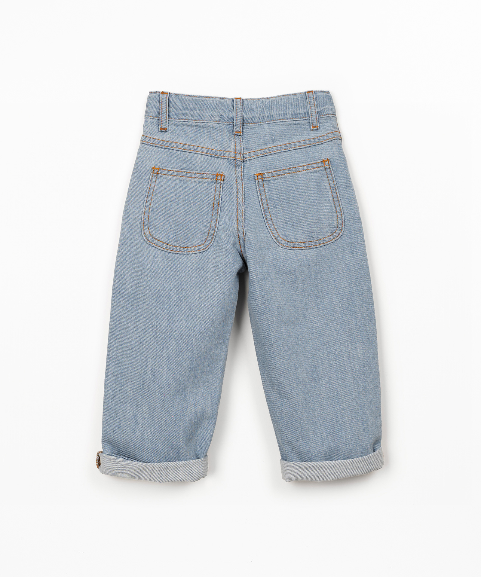 DENIM TROUSERS