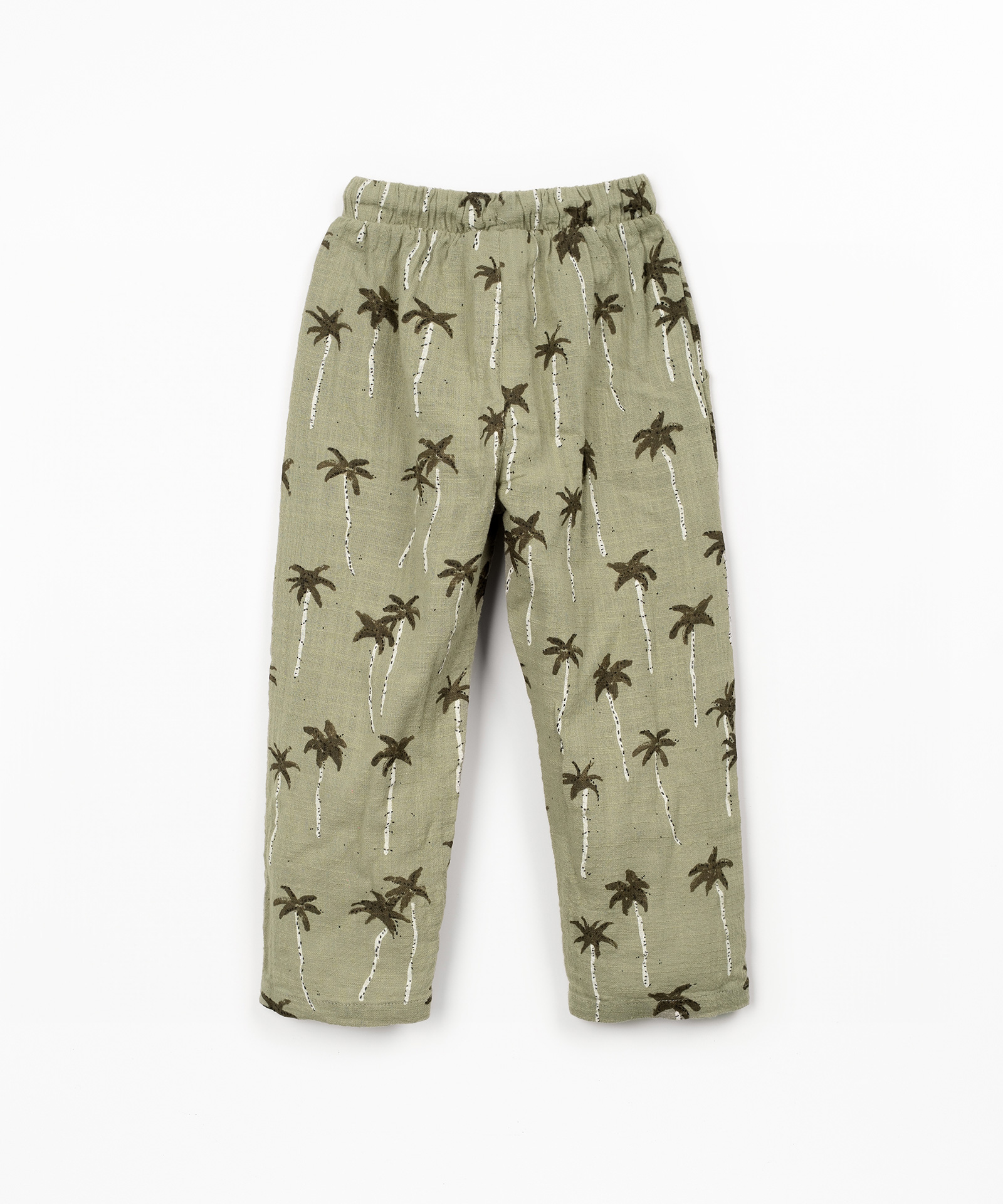 PRINTED WOVEN TROUSERS