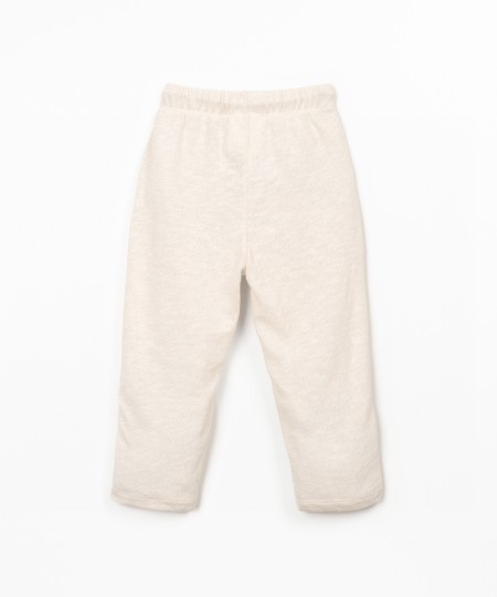 Pantalones de punto en fibras naturales