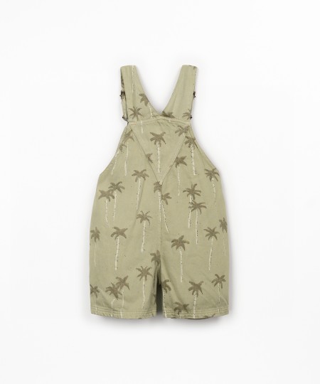 Combinaison en coton avec imprim?