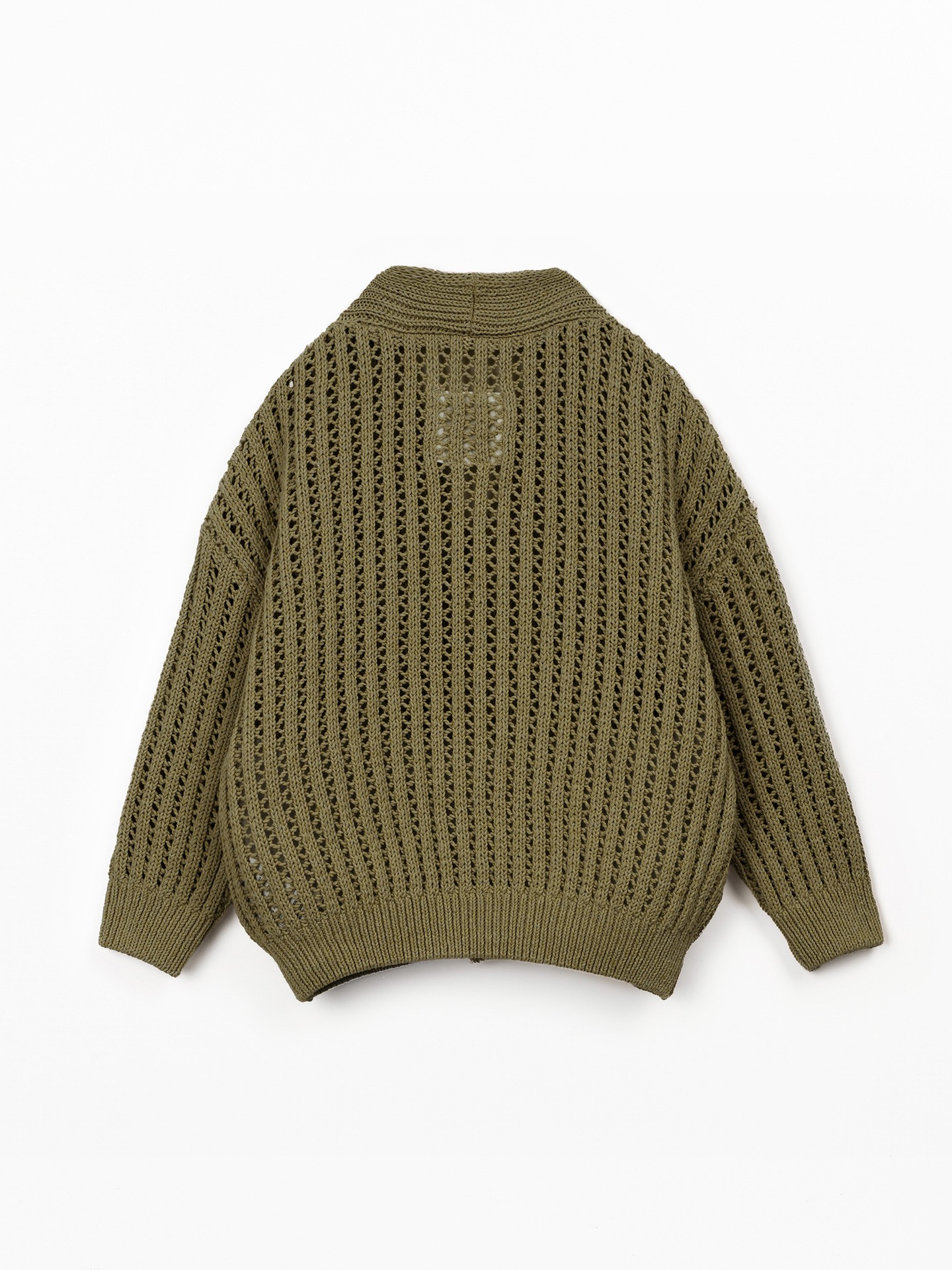 Veste en maille tricotée
