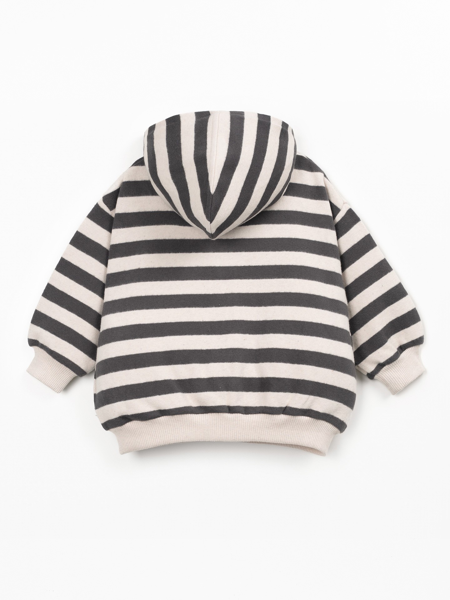 Giacca a maglia a righe