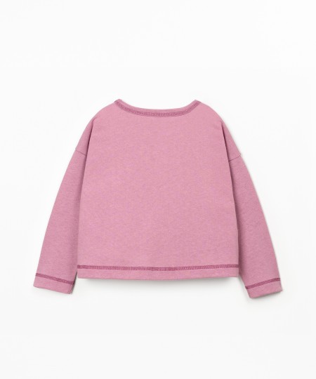 Camisola mistura de fibras recicladas