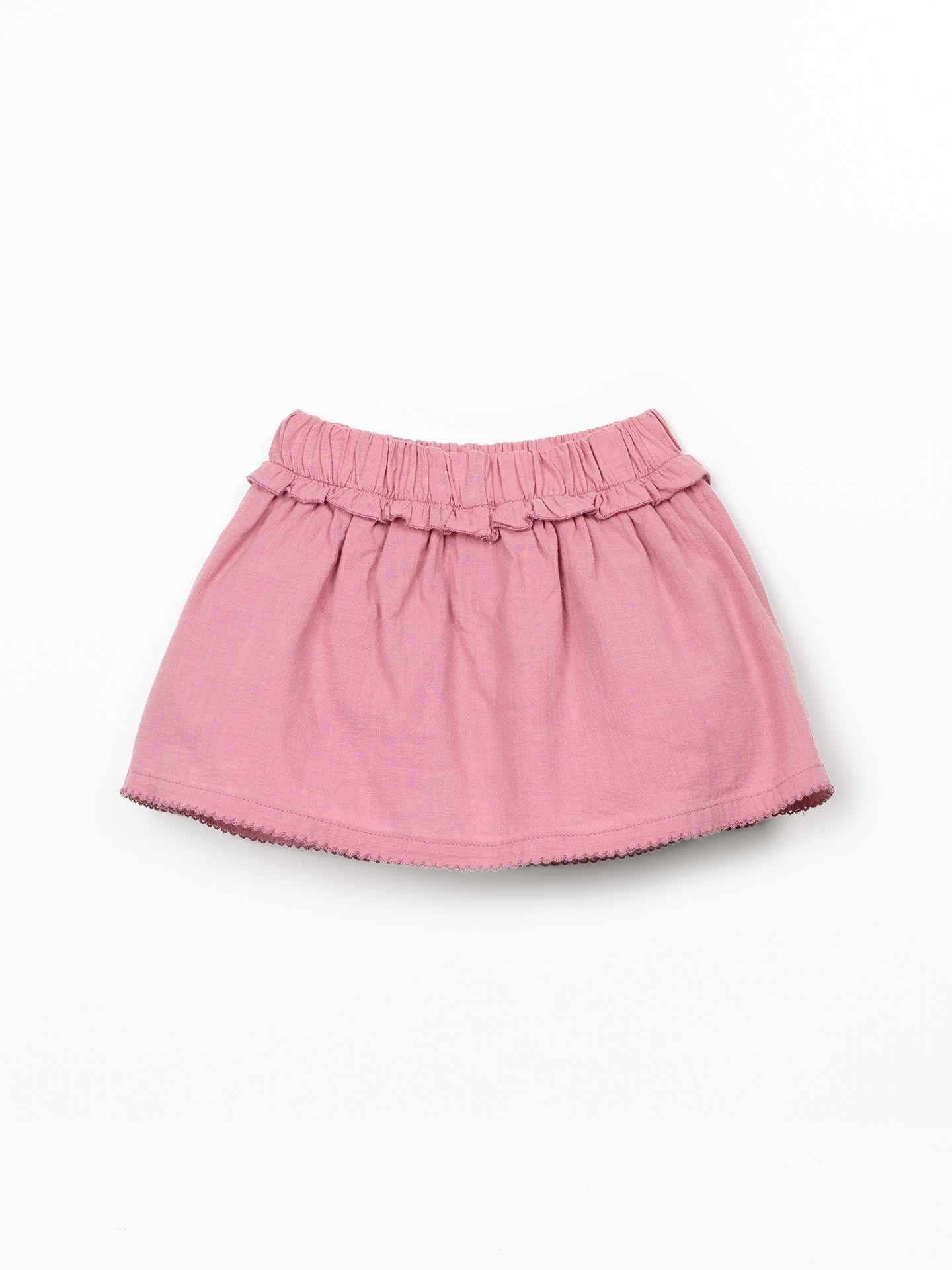 Falda pantalón de tejido de algodón orgánico