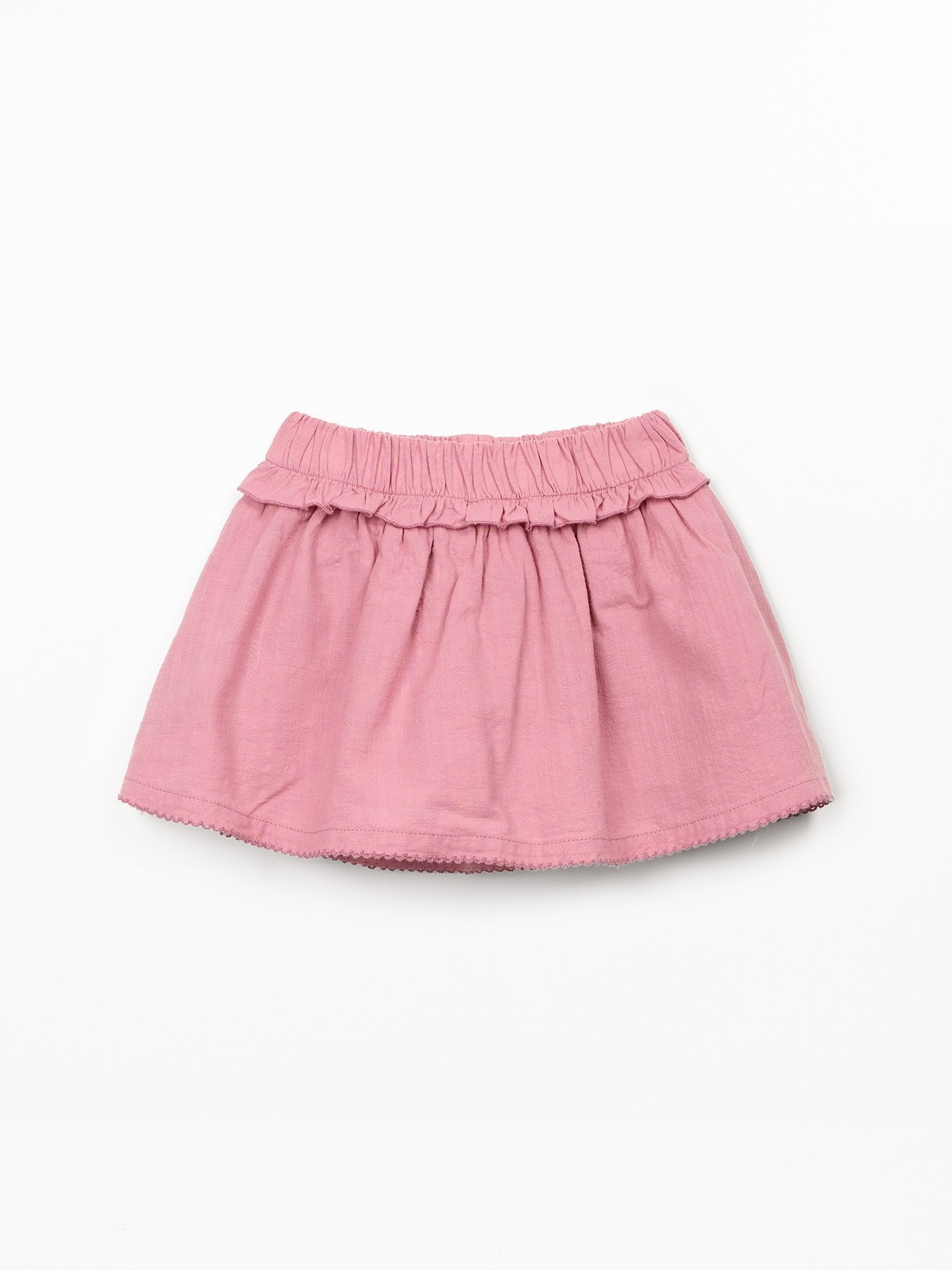 Falda pantalón de tejido de algodón orgánico