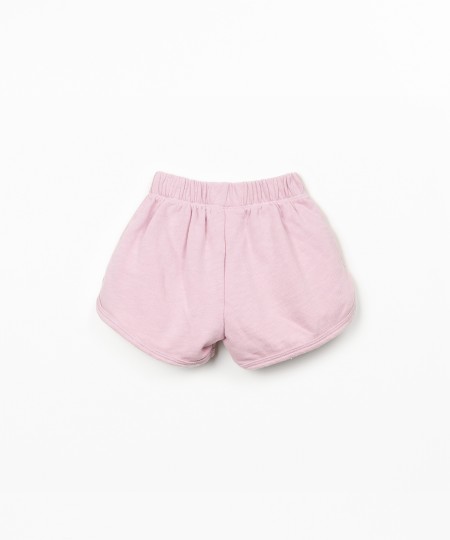 Pantalones cortos con mezcla de fibras naturales