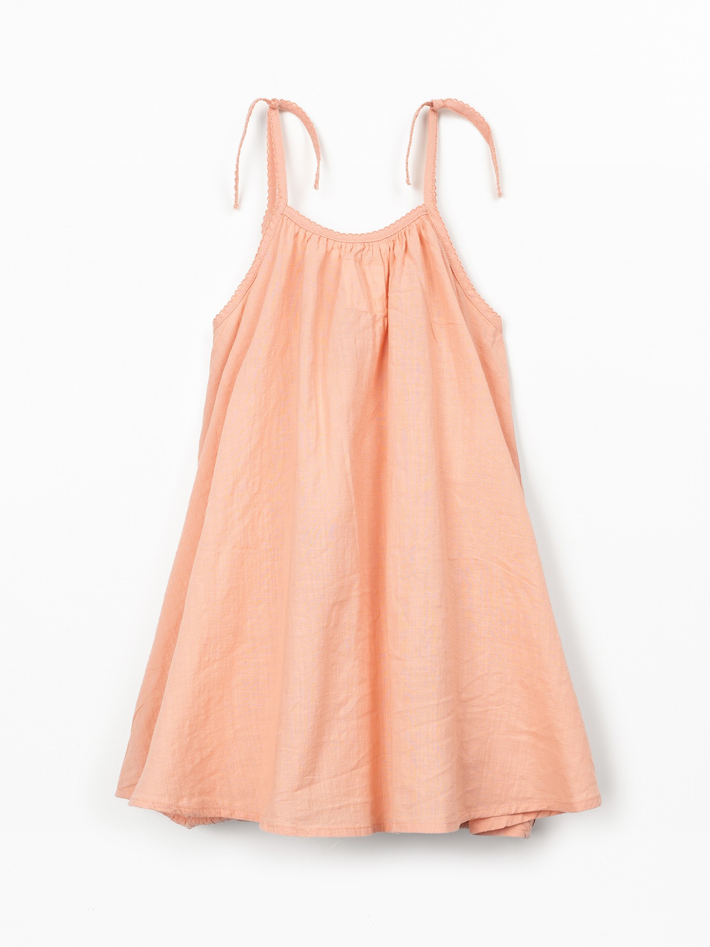 Vestido de tejido de algodón orgánico