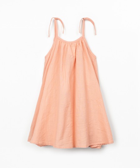 Vestido de tejido de algodón orgánico
