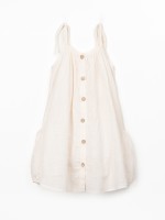 Vestido de tejido de algod�n org�nico