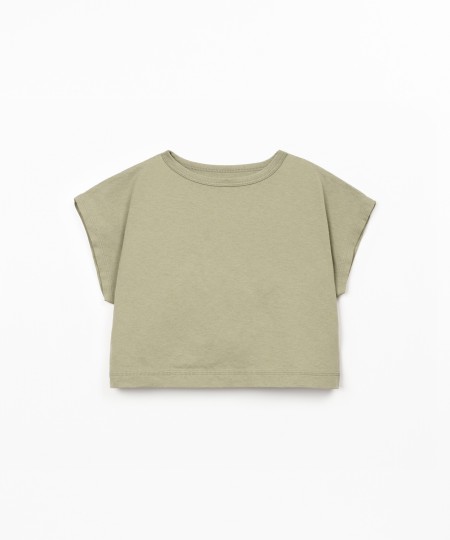 Camiseta mezcla de algod�n org�nico y algod�n reciclado