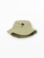 Cappello in twill con tesa larga