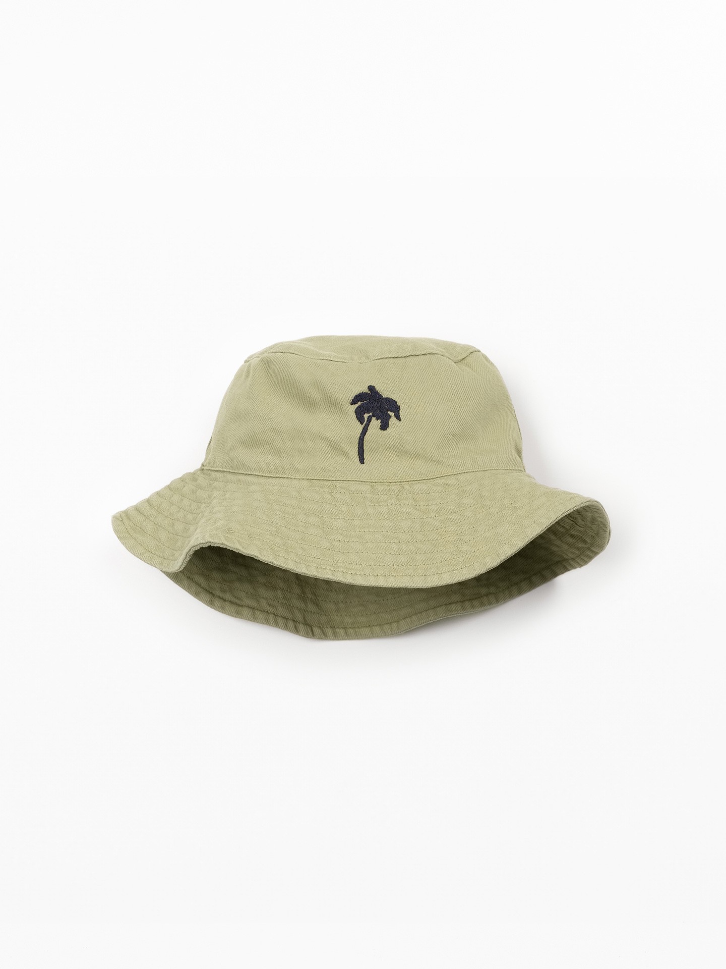 Cappello in twill con tesa larga