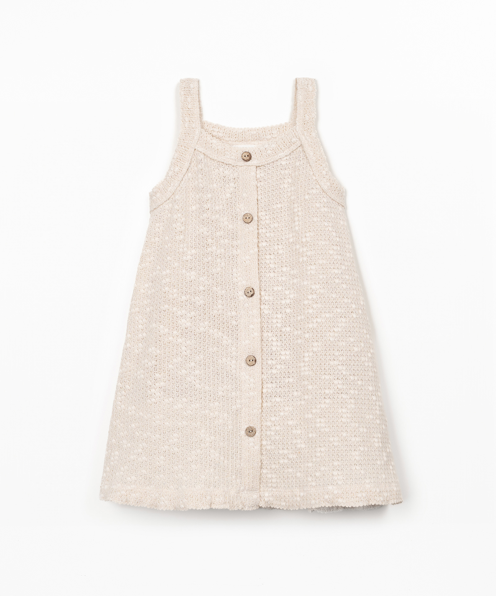 EMBELLISHED PIQUÉ DRESS