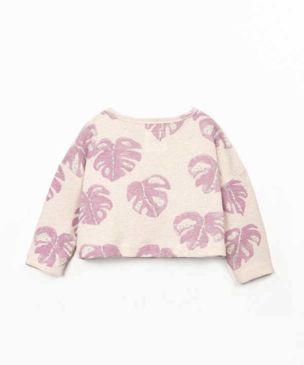Sudadera con escote amplio