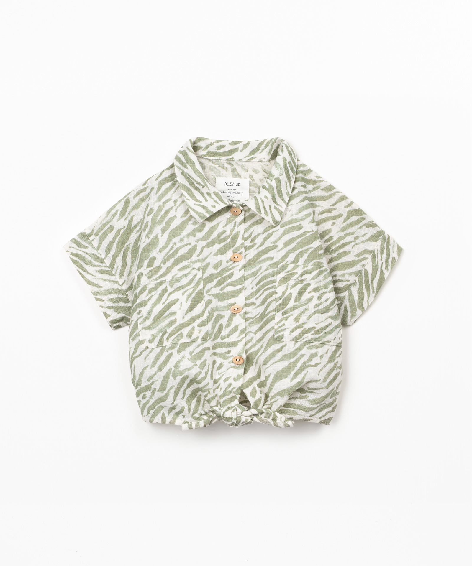 PRINTED WOVEN SHIRT