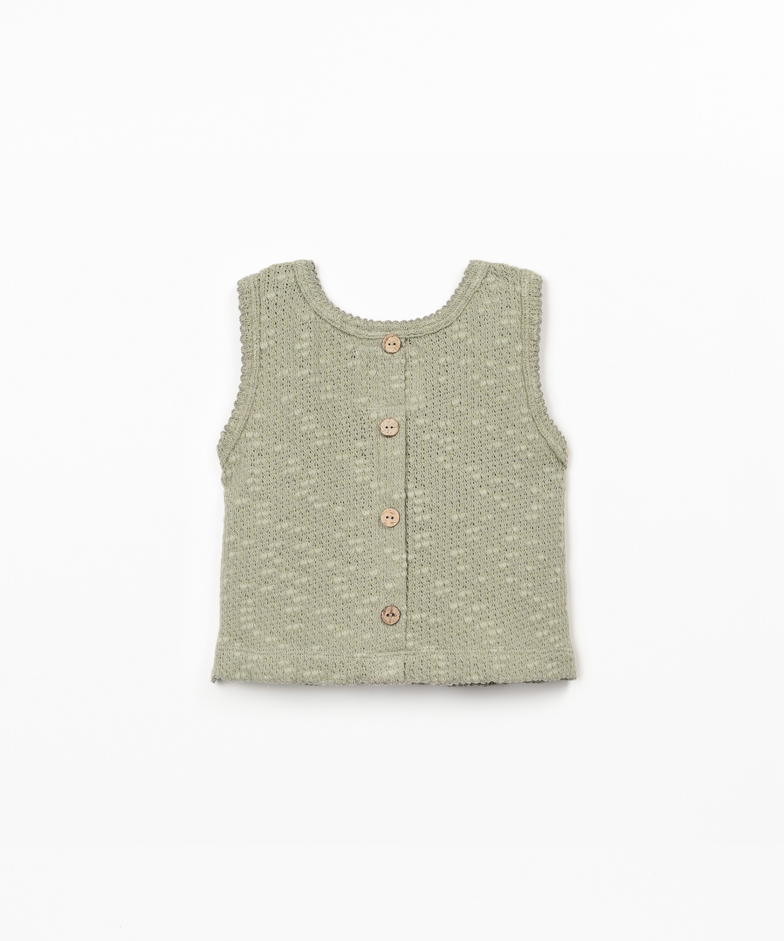 EMBELLISHED PIQUÉ TOP