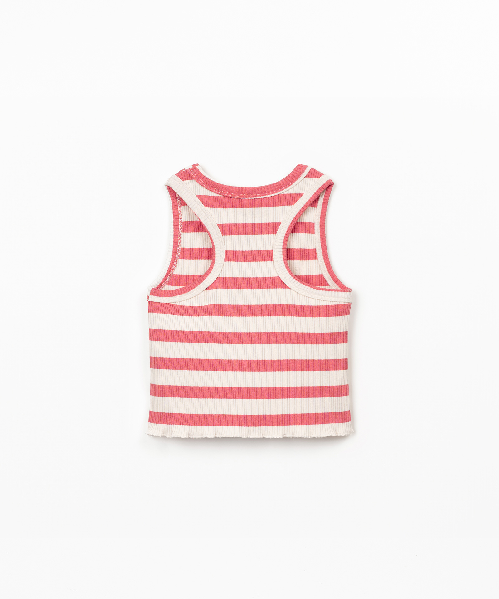 STRIPED RIB TOP