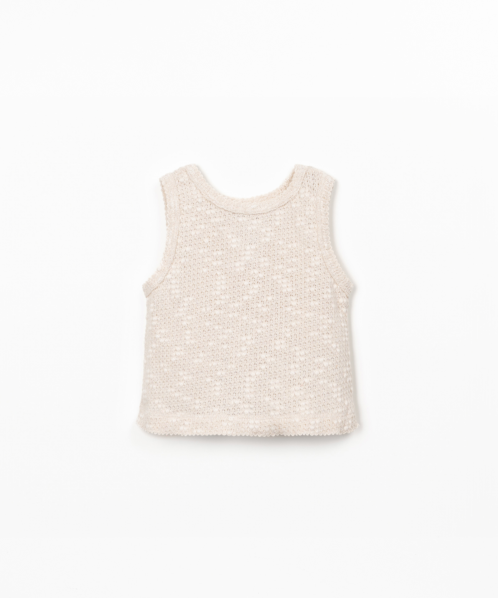 EMBELLISHED PIQUÉ TOP
