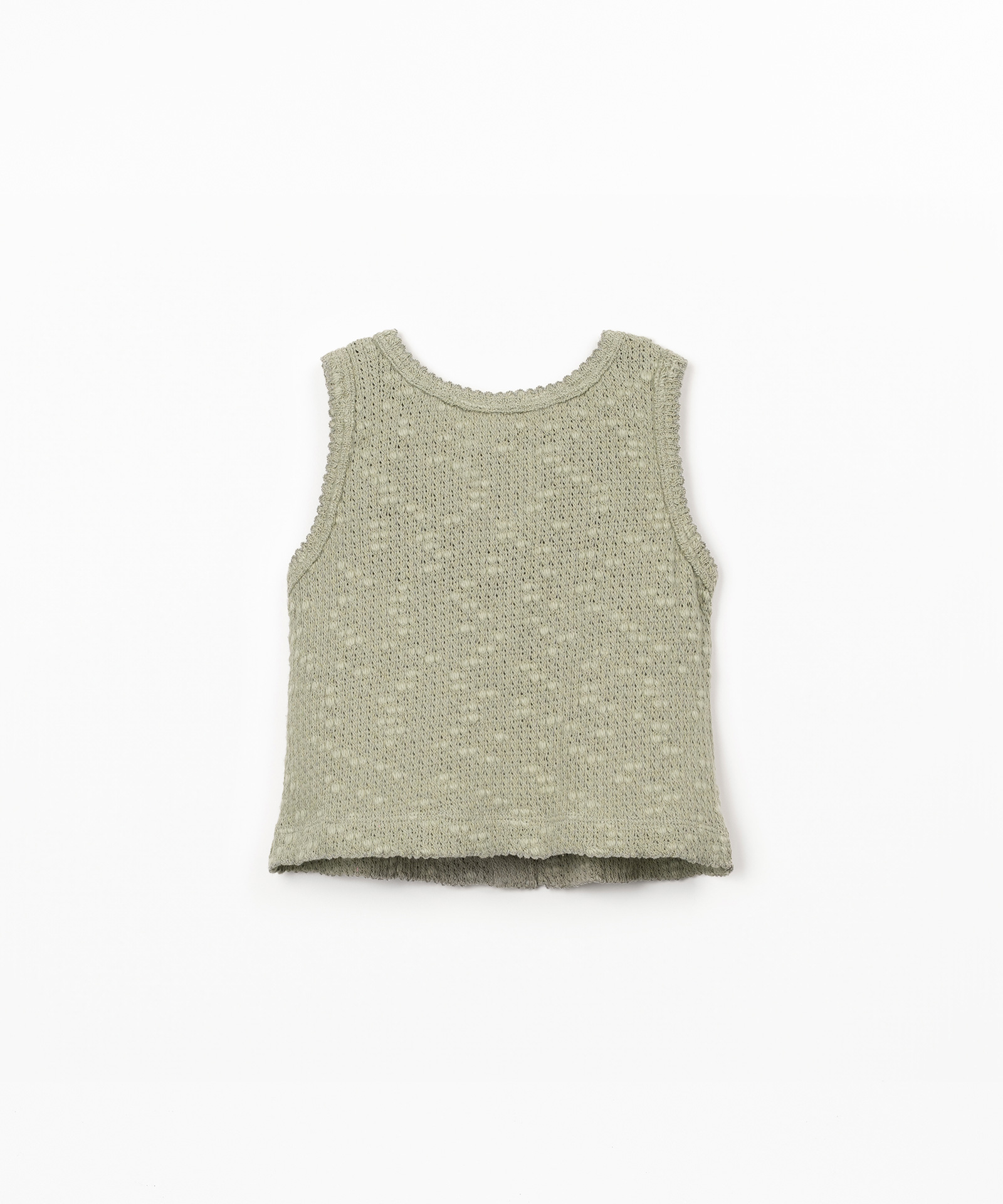 EMBELLISHED PIQUÉ TOP