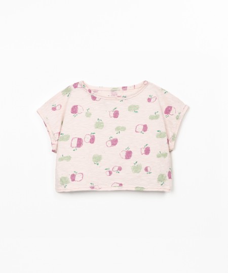 Wide neck T-shirt