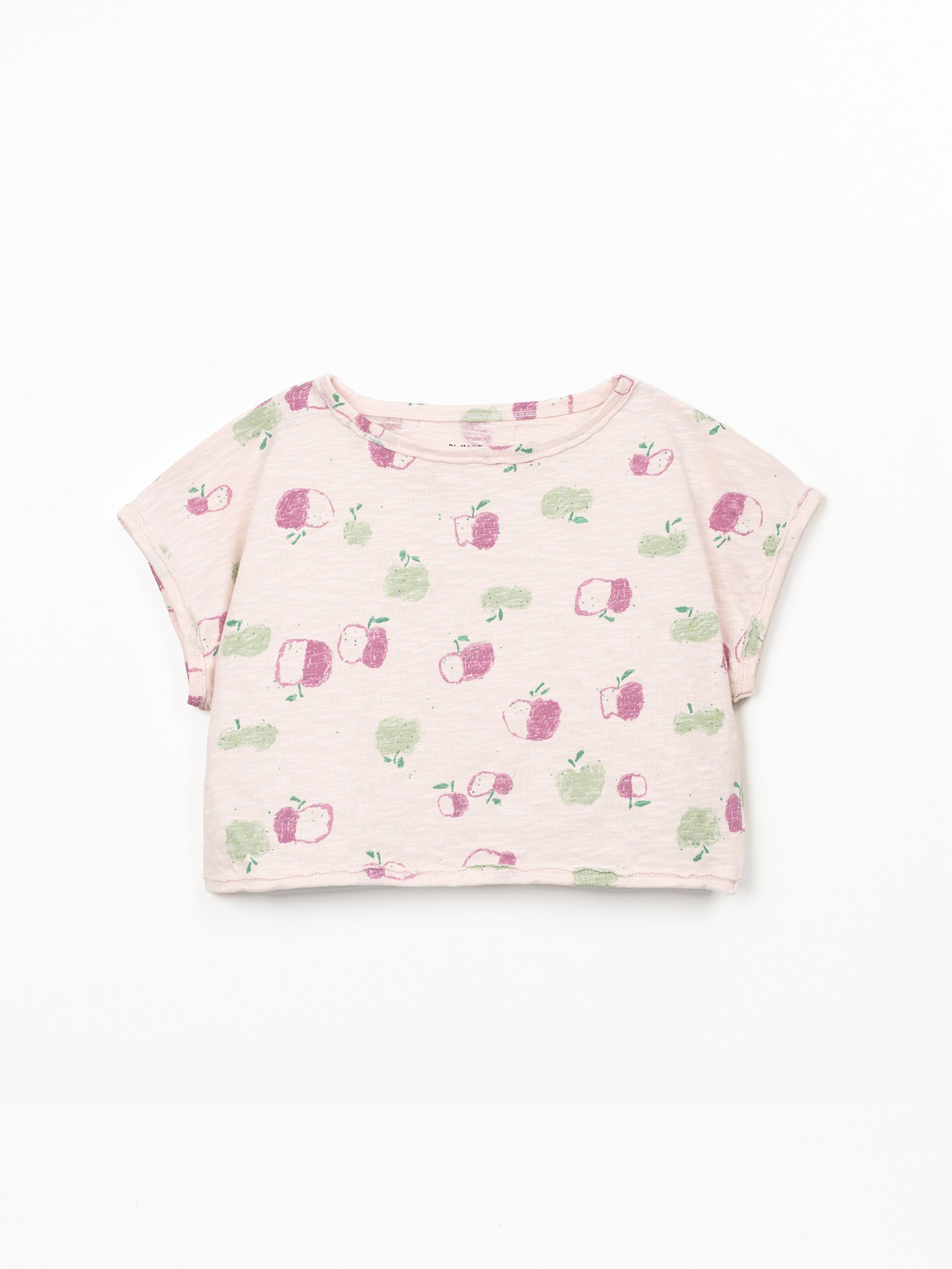 T-shirt con scollo ampio