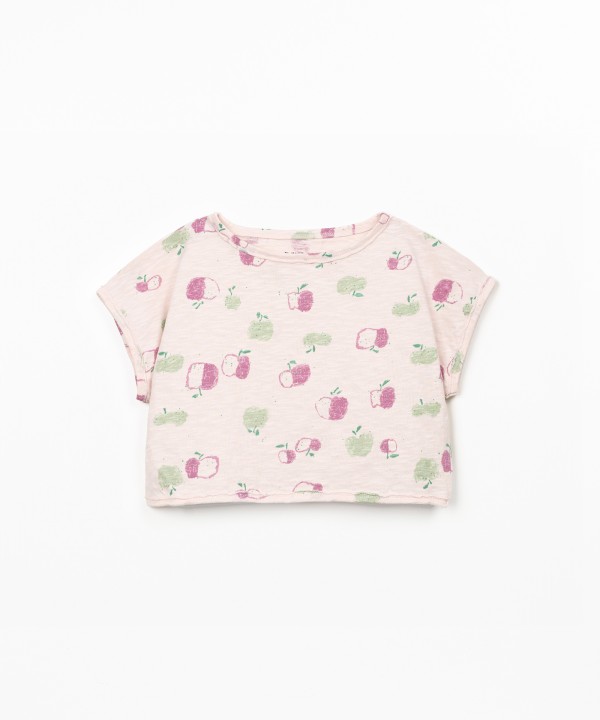 T-shirt con scollo ampio