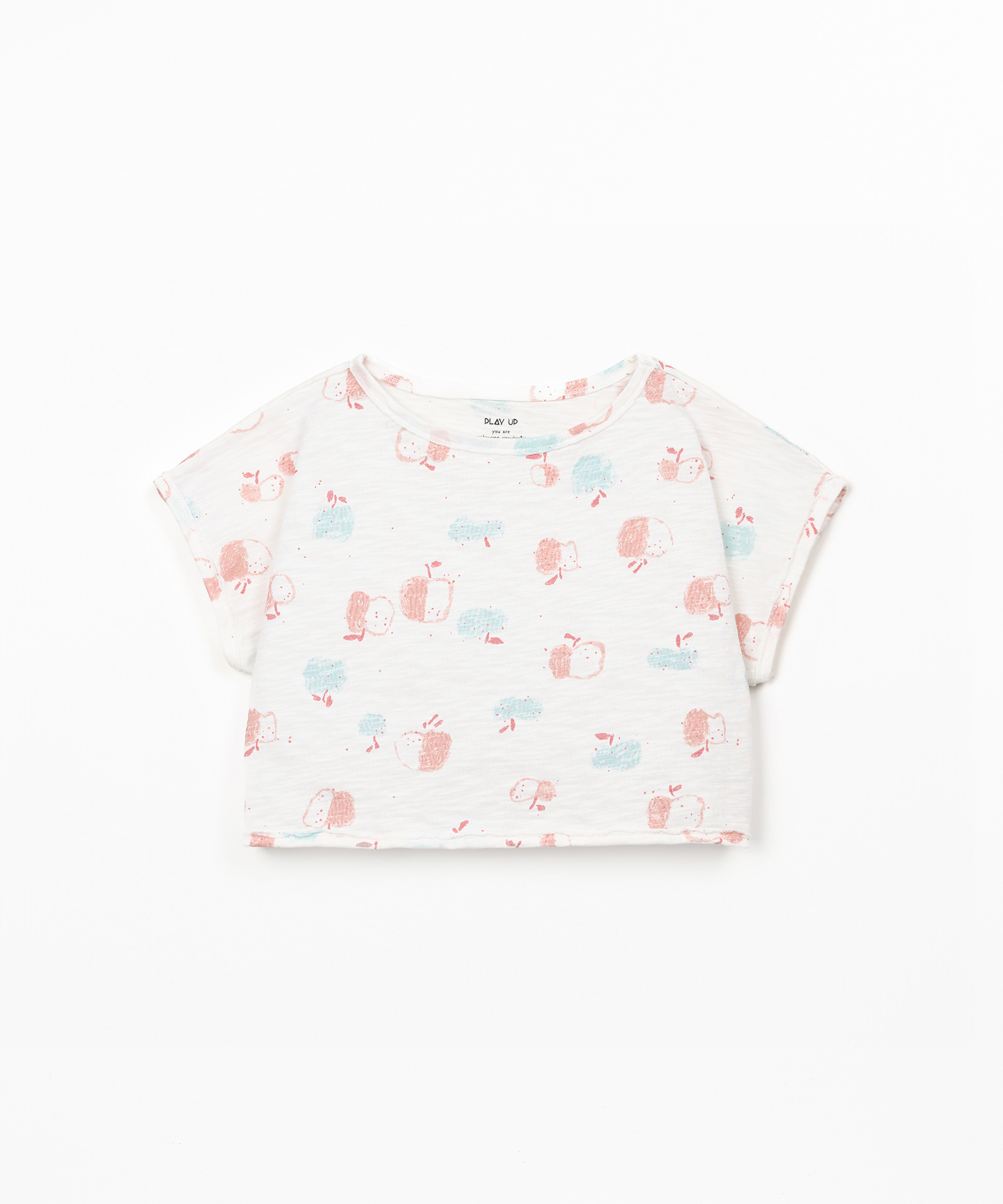 PRINTED FLAMÉ JERSEY T-SHIRT