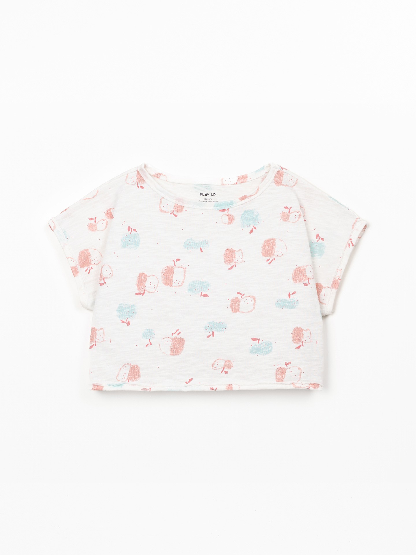 T-shirt con scollo ampio