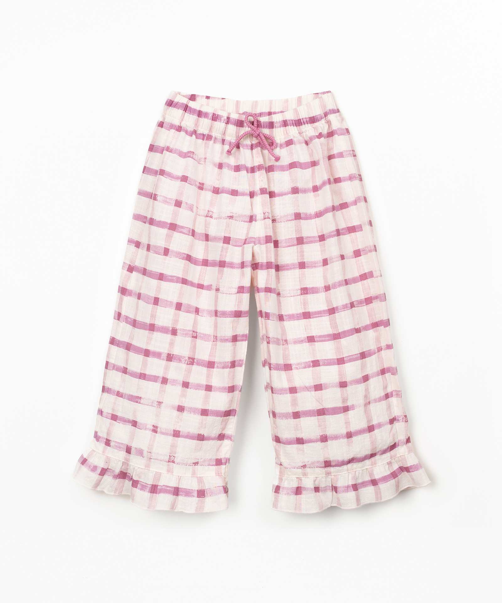PRINTED WOVEN TROUSERS