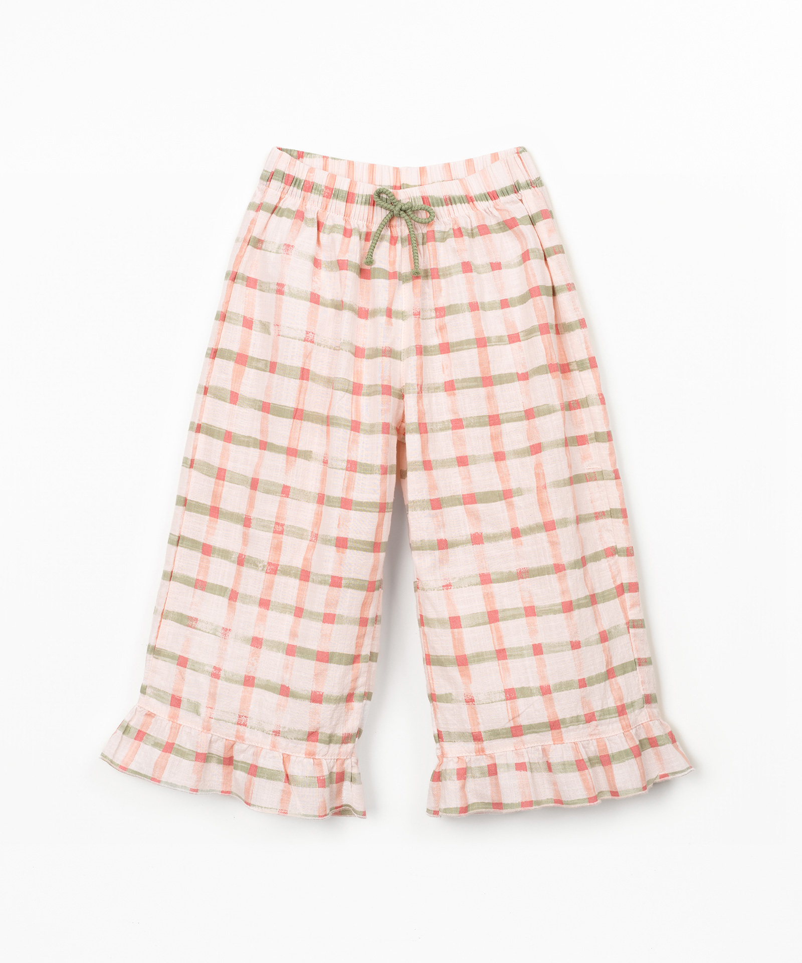 PRINTED WOVEN TROUSERS