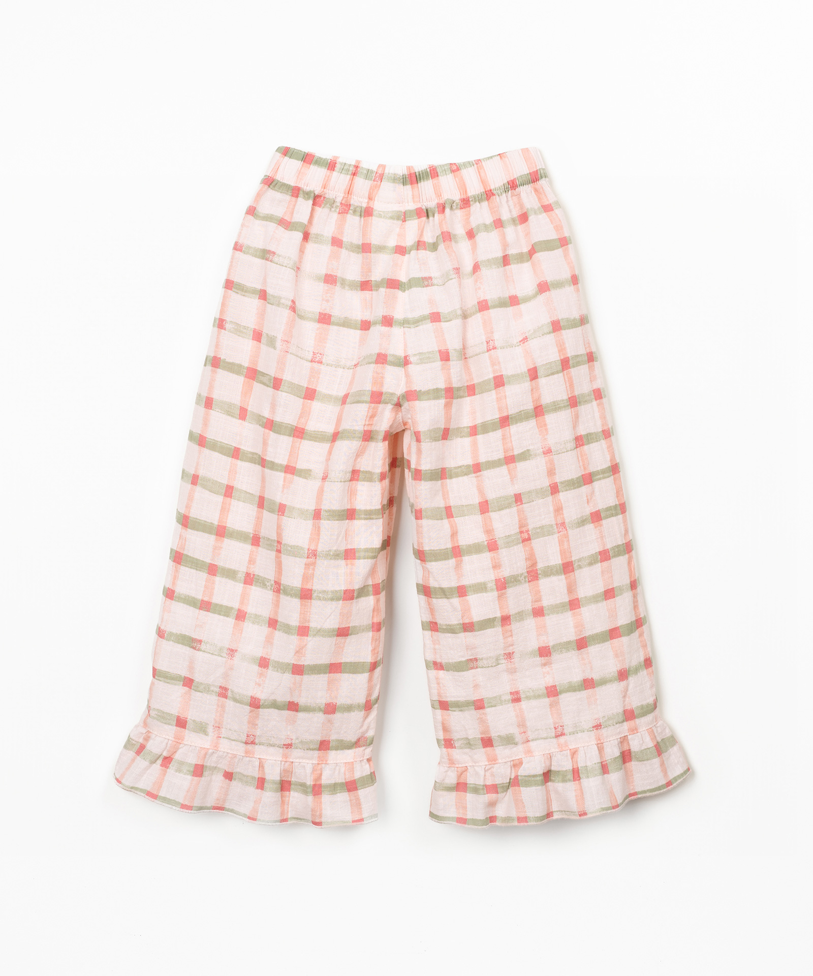 PRINTED WOVEN TROUSERS