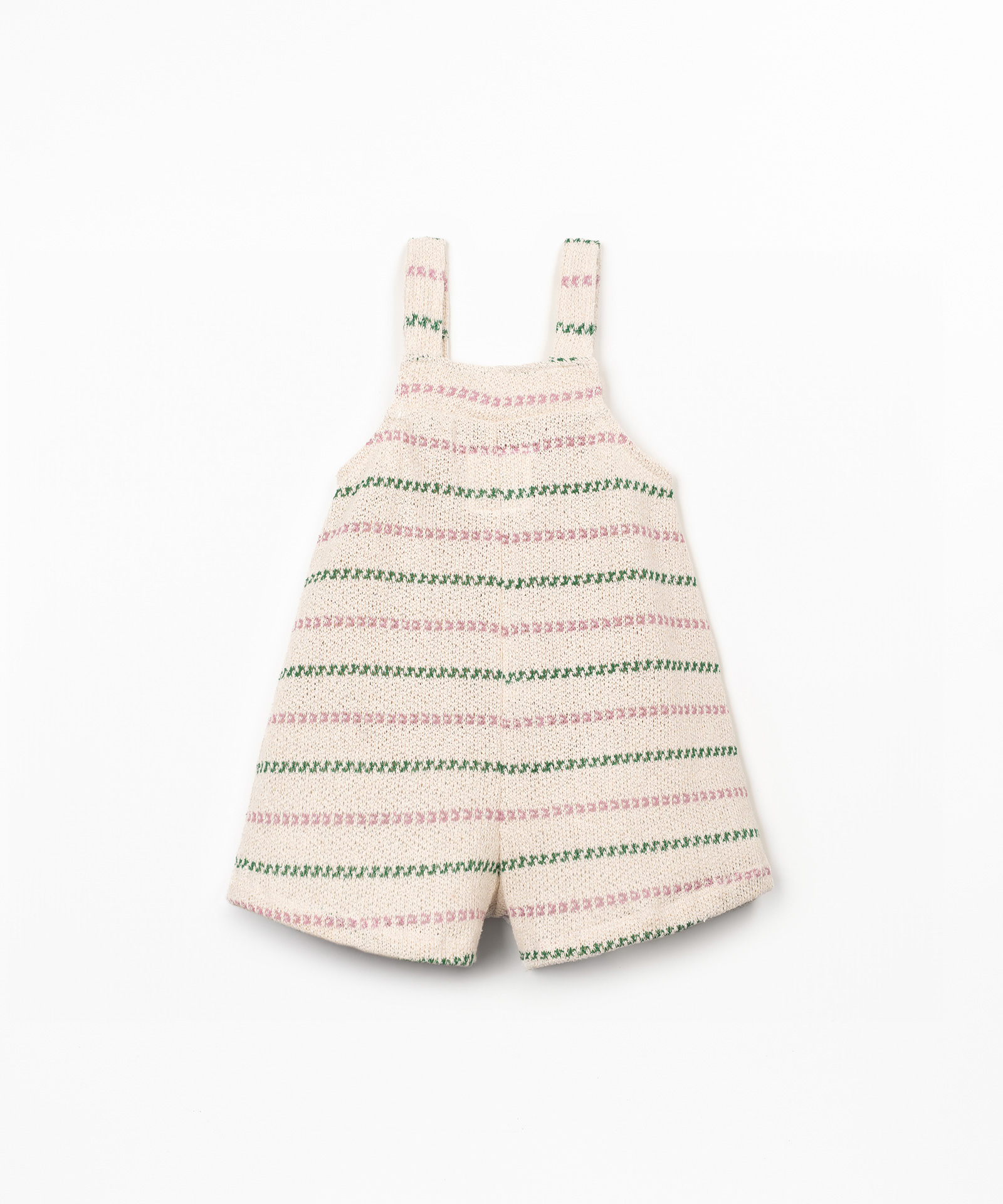 STRIPED FLAMÉ JERSEY JUMPSUIT