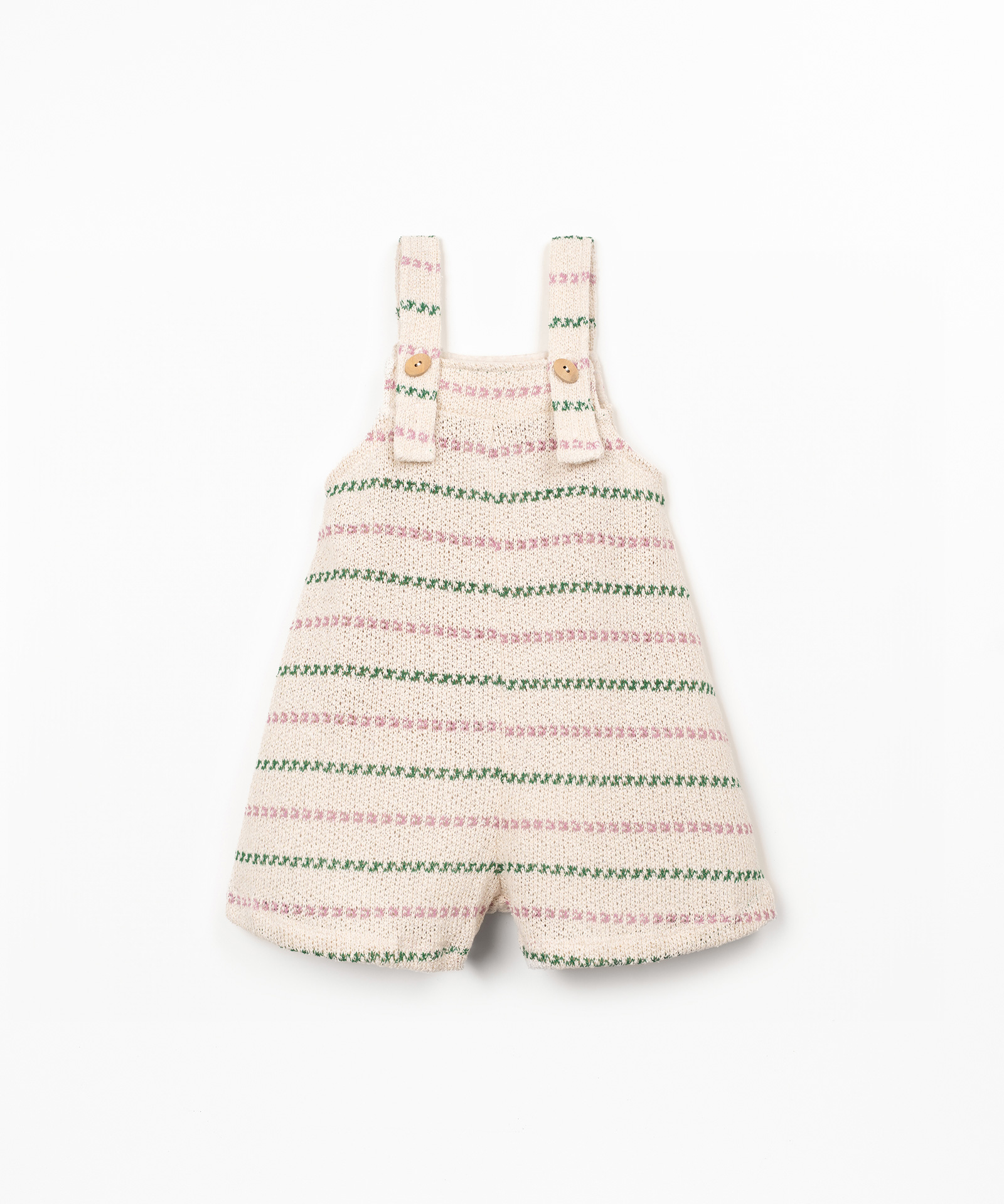 STRIPED FLAMÉ JERSEY JUMPSUIT