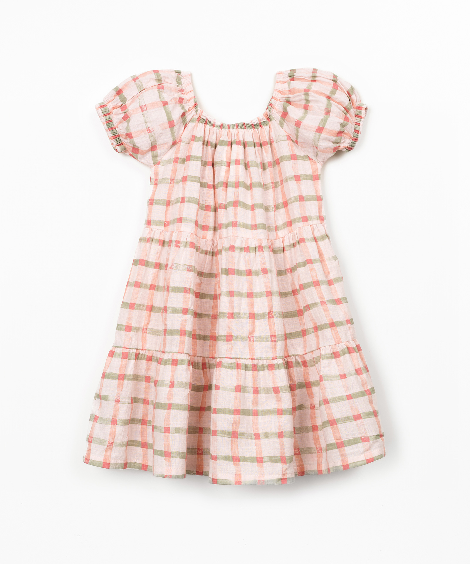 PRINTED WOVEN DRESS