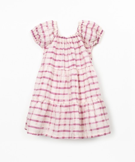 Vestido de tela con estampado
