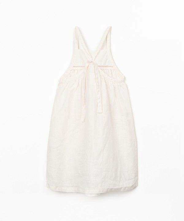 Linen fabric dress