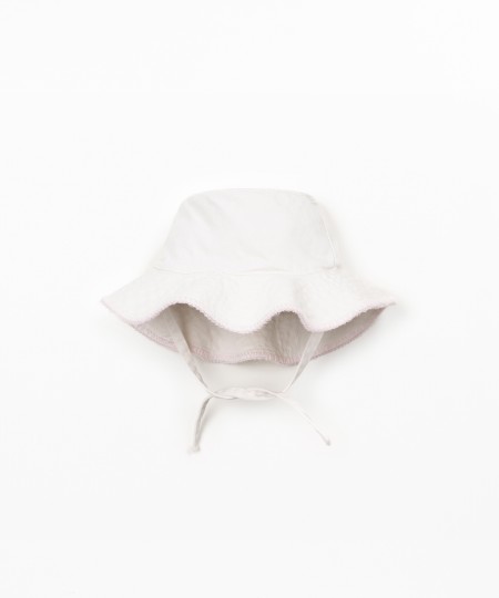 Sombrero de algodón con ala