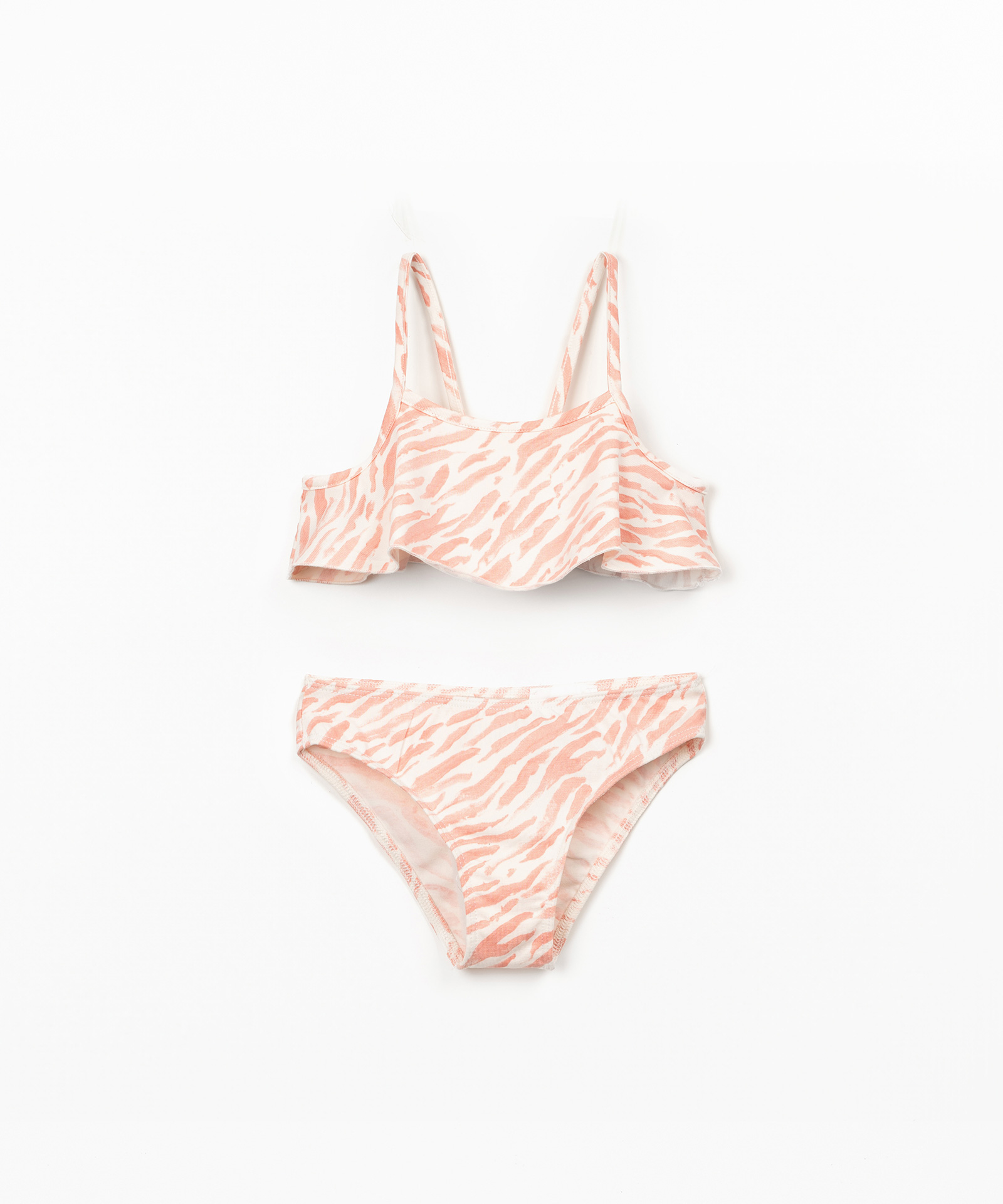 Printed bikini in organic cotton