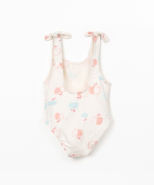 Maillot de bain imprimé en coton biologique
