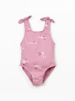 Maillot de bain imprim� en coton biologique