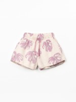 Pantaloncini con stampa di monstera Pantaloncini con stampa di monstera