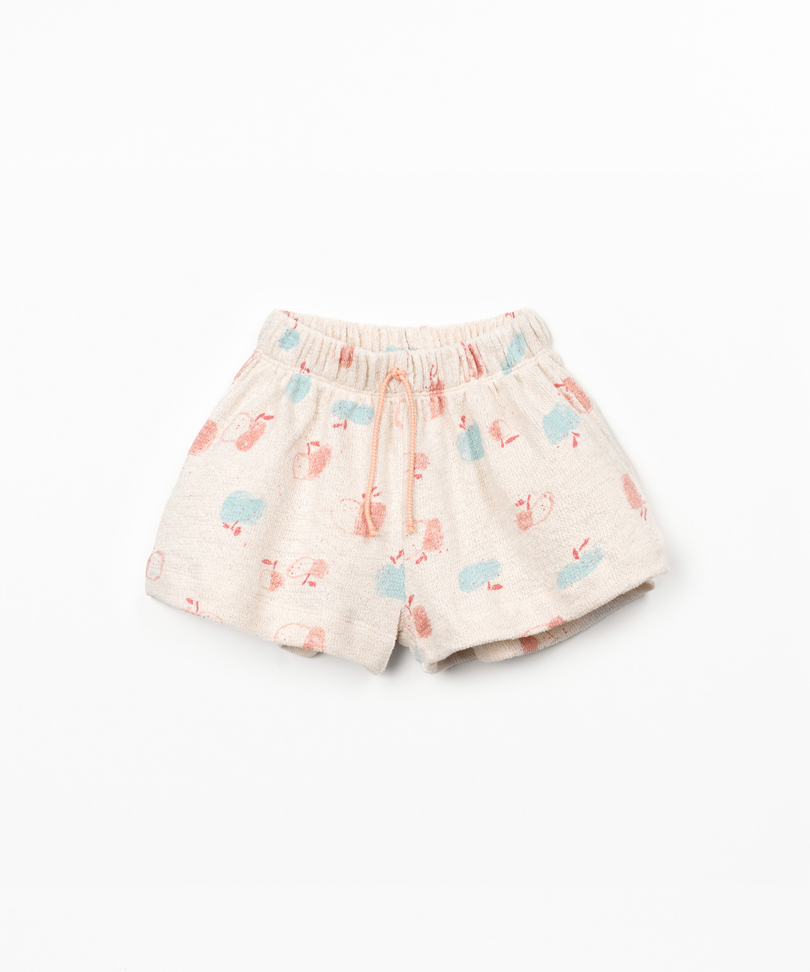 Pantalones cortos con estampado de manzanas