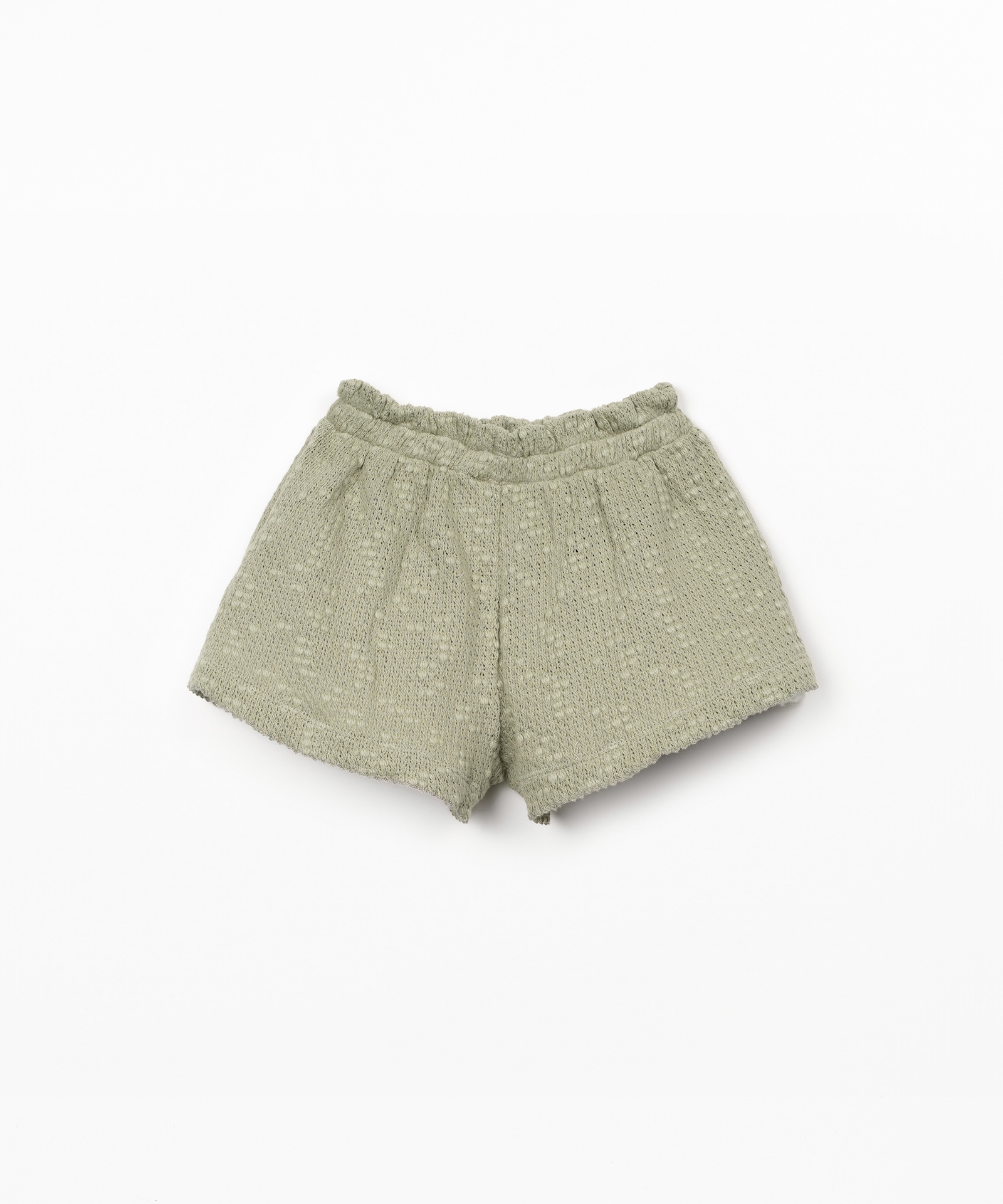 Short en maille effet crochet